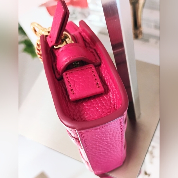 NWOT Marc Jacobs Nano Tote Bag Charm - Hot Pink - Picture 6 of 16